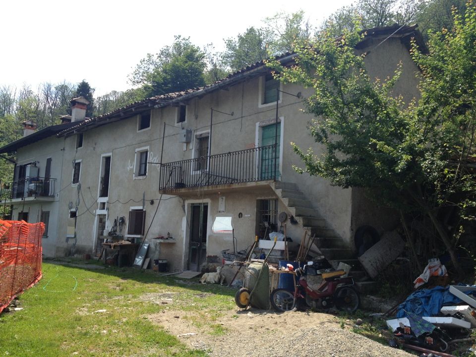 Baveno rustico vista lago con giardino